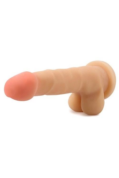 AU NATUREL 7INCH SENSA FEEL SAM BEIGE - Realistyczne dildo cyberskóra