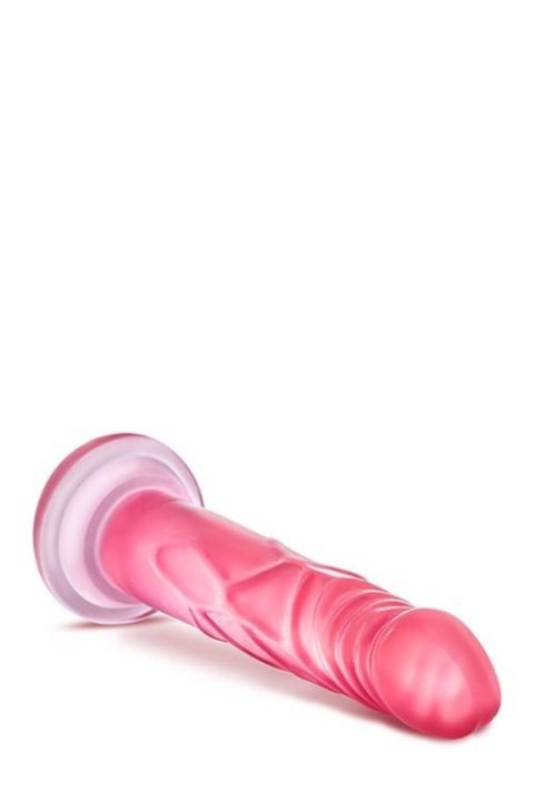 B YOURS SWEET N HARD 5 PINK - Dildo z przyssawką