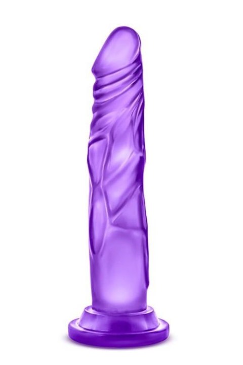 B YOURS SWEET N HARD 5 PURPLE - Dildo z przyssawką