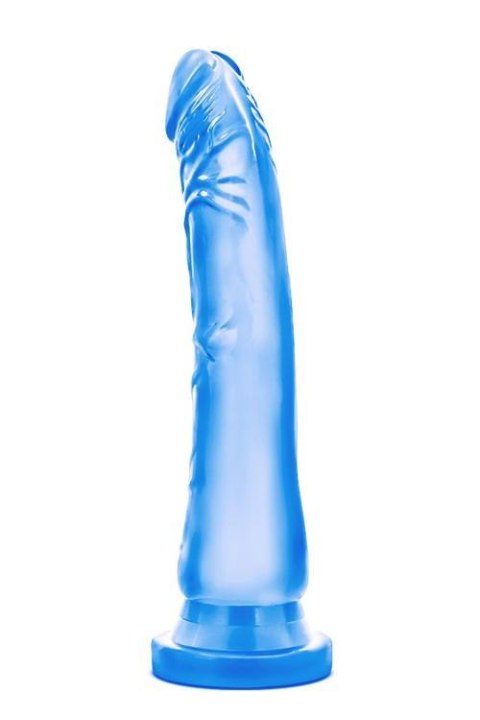 B YOURS SWEET N HARD 6 BLUE - Dildo z przyssawką