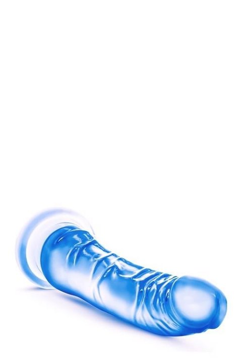 B YOURS SWEET N HARD 6 BLUE - Dildo z przyssawką