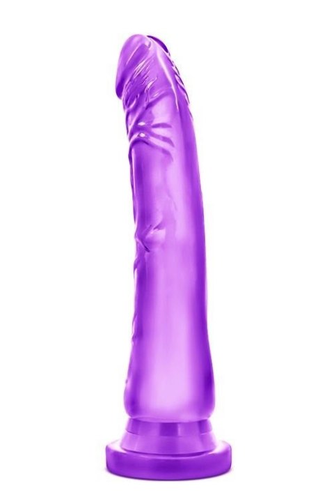 B YOURS SWEET N HARD 6 PURPLE - Dildo z przyssawką