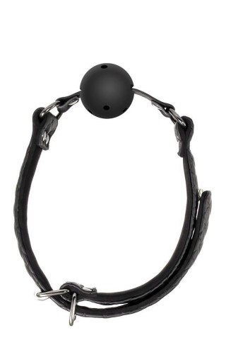 BLAZE BALL GAG DIAMOND BLACK - Knebel z kulką