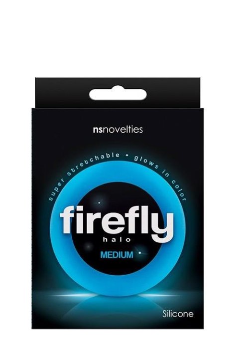 FIREFLY HALO MEDIUM BLUE - pierścień erekcyjny