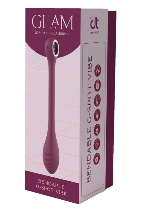 GLAM BENDABLE G-SPOT VIBE - wibrator punktu G