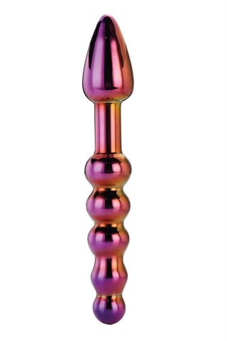 GLAMOUR GLASS RIDGED ANAL DILDO - Szklane dildo analne