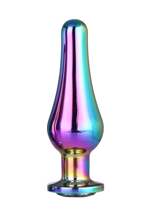 GLEAMING LOVE COLOURED PLEASURE PLUG L - Metalowy korek analny