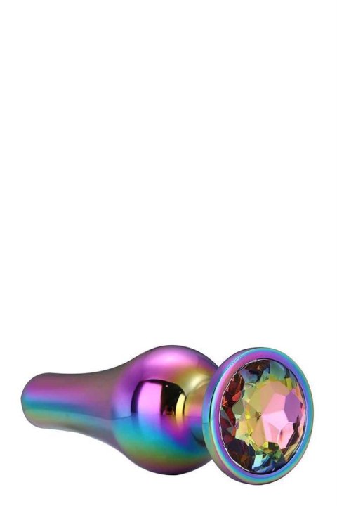 GLEAMING LOVE COLOURED PLEASURE PLUG L - Metalowy korek analny