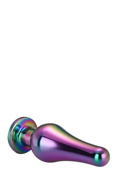 GLEAMING LOVE COLOURED PLEASURE PLUG L - Metalowy korek analny