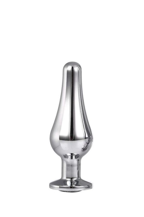 GLEAMING LOVE SILVER PLEASURE PLUG S - Metalowy korek analny