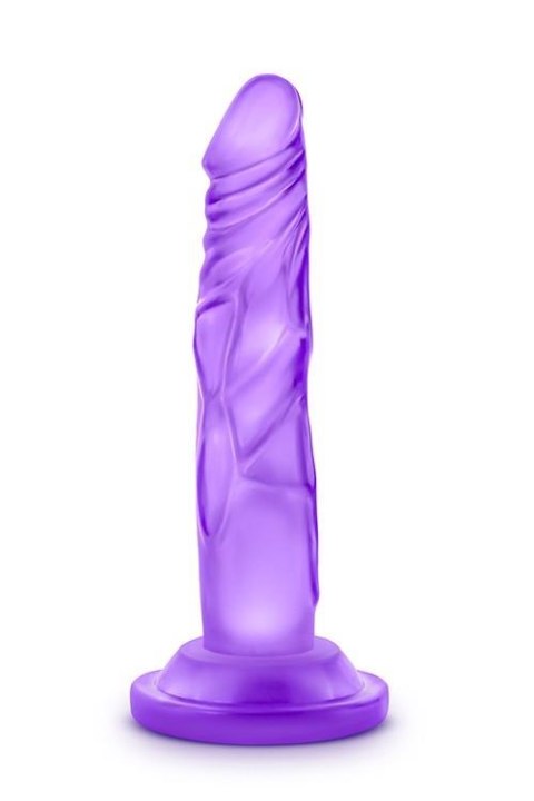 NATURALLY YOURS 5INCH MINI COCK PURPLE - Dildo z przyssawką