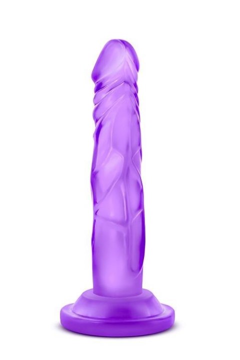 NATURALLY YOURS 5INCH MINI COCK PURPLE - Dildo z przyssawką