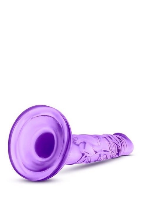 NATURALLY YOURS 5INCH MINI COCK PURPLE - Dildo z przyssawką