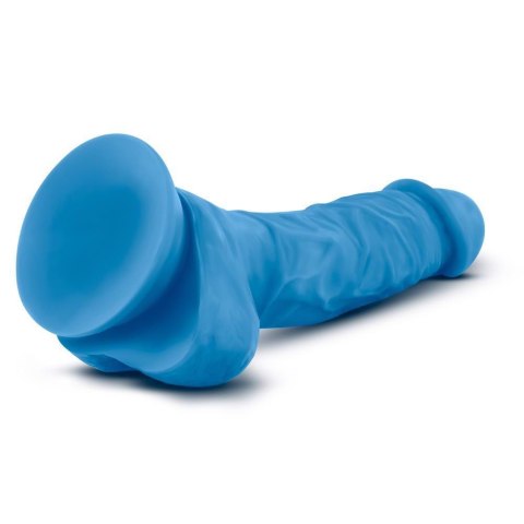 NEO 7.5INCH DUAL DENSITY COCK W. BALLS - dildo na przyssawce