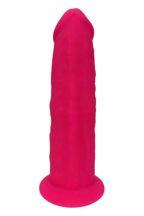 REAL LOVE DILDO 7.5INCH FUCHSIA - Realistyczne dildo na przyssawce