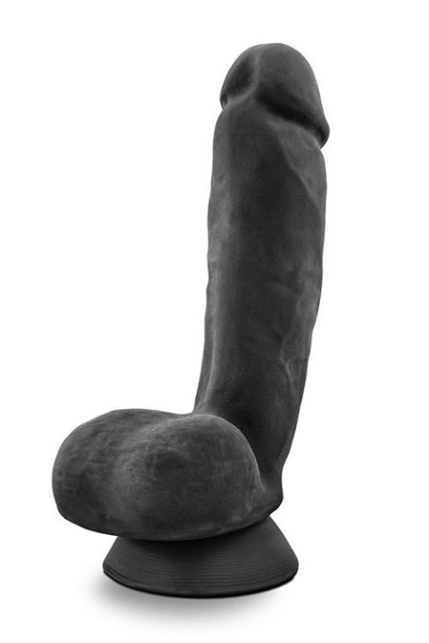 AU NATUREL BOLD POUND 8.5INCH DILDO - Czarne dildo na przyssawce