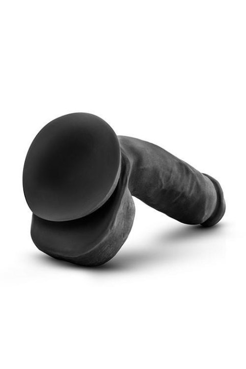 AU NATUREL BOLD POUND 8.5INCH DILDO - Czarne dildo na przyssawce