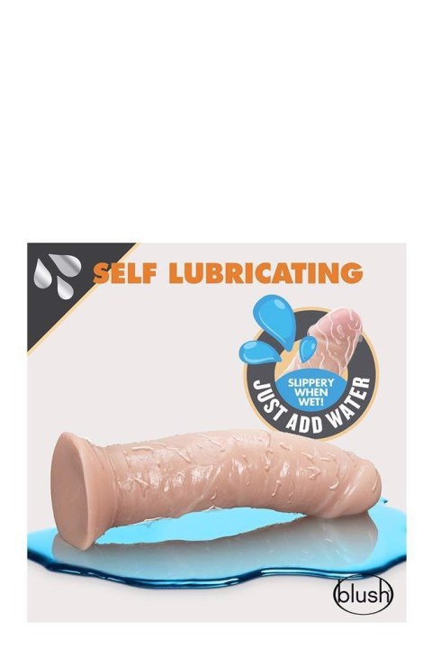 DR. SKIN 8INCH SELF LUBRICATING DILDO - Realistyczne dildo cyberskóra