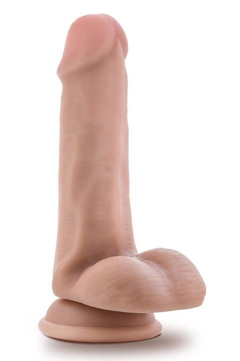 DR. SKIN DR. JEFFREY 6.5 INCH DILDO WITH BALLS BEIGE - Realistyczne dildo na przyssawce