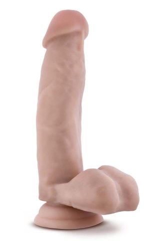 DR. SKIN DR. MARK 7 INCH DILDO WITH BALLS BEIGE - Realistyczne dildo na przyssawce