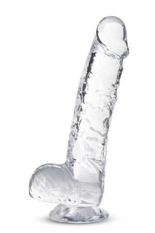 NATURALLY YOURS 6" CRYSTALLINE DILDO DIAMOND - Dildo z przyssawką