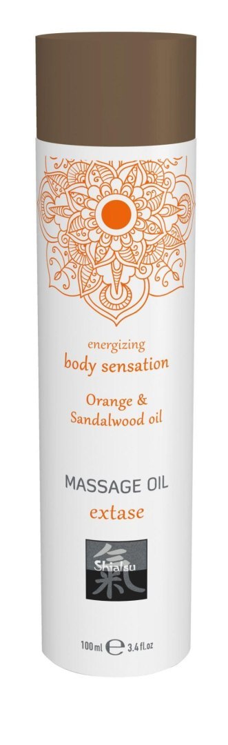 Extase Orange & Sandalwood oil 100ml. - Olejek do masażu