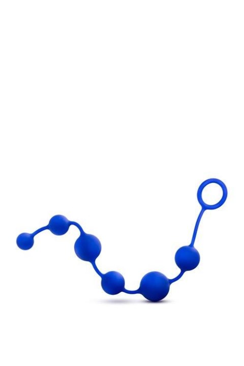 PERFORMANCE SILICONE ANAL BEADS INDIGO - Koraliki analne