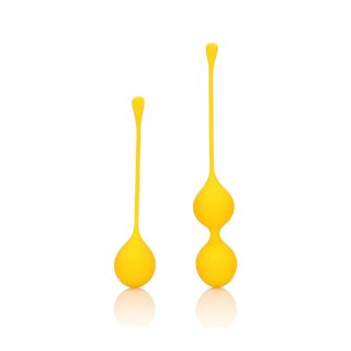 Silicone Kegel Balls Training Set - Carambola - zestaw kulek gejszy