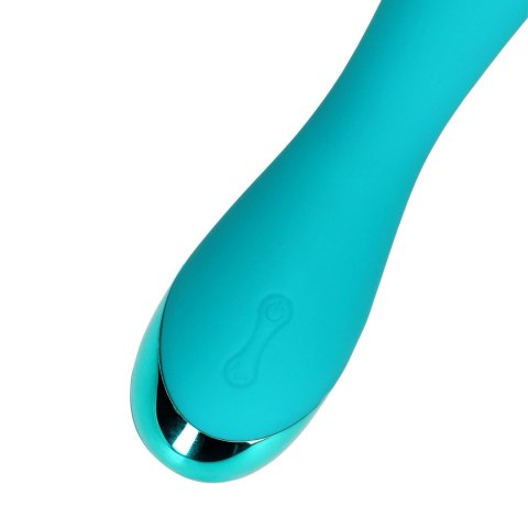 Smooth Silicone G-Spot - Teal Blue - wibrator punktu G