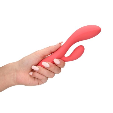 Smooth Ultra Soft Silicone Rabbit Vibrator - Astro Dust - Wibrator króliczek