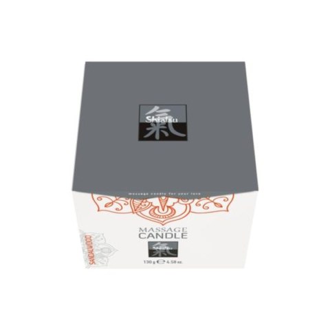 Shiatsu Massage Candle Sandalwood 130g. - Świeca do masażu