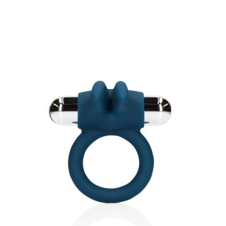 Vibrating Rabbit Cock Ring - Baltic Blue - Wibrujący pierścień na penisa