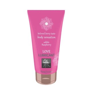 Żel-SHIATSU Love lubricant edible RASPBERRY