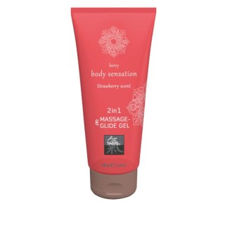 Shiatsu 2in1 Massage-Glide Strawberry scent 200ml.