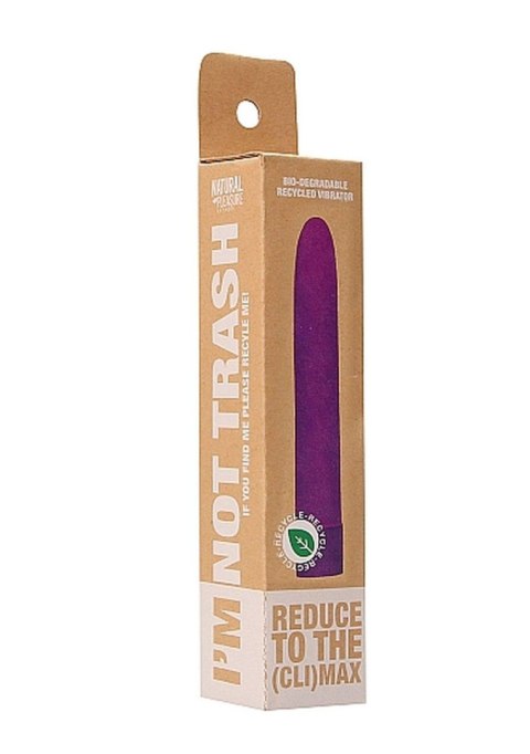 7"" Vibrator - Biodegradable - Purple