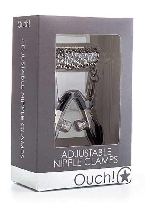 Adjustable Nipple Clamps - Metal - Klipsy na sutki