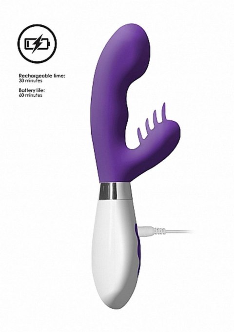 Ares Rechargeable - Purple - wibrator punktu G