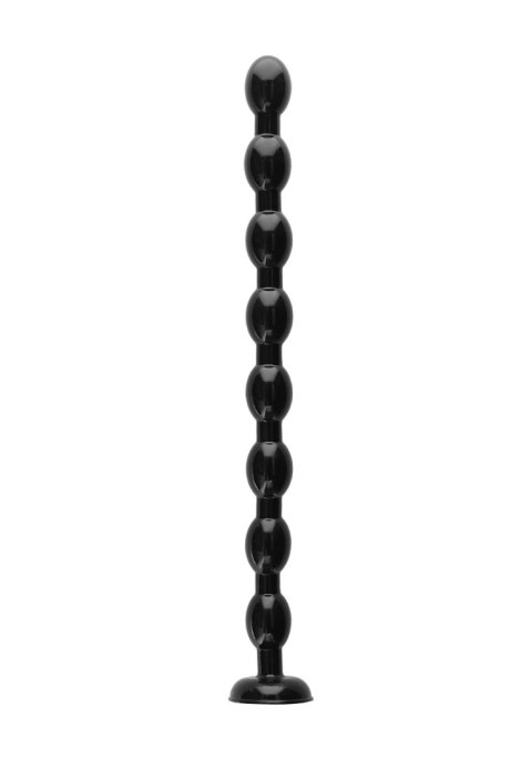 Ass Snake Beaded Dildo - 48 cm - Black - Koraliki analne