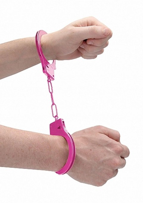 Beginner""s Handcuffs - Pink - Kajdanki na ręce