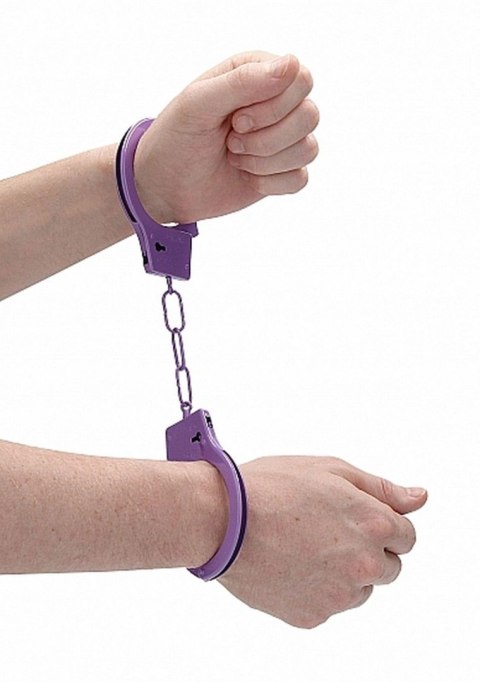 Beginner""s Handcuffs - Purple - Kajdanki na ręce