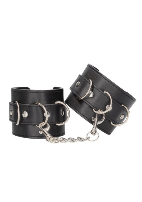 Bonded Leather Hand or Ankle Cuffs - With Adjustable Straps - Kajdanki do kostek