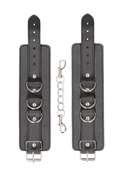 Bonded Leather Hand or Ankle Cuffs - With Adjustable Straps - Kajdanki do kostek