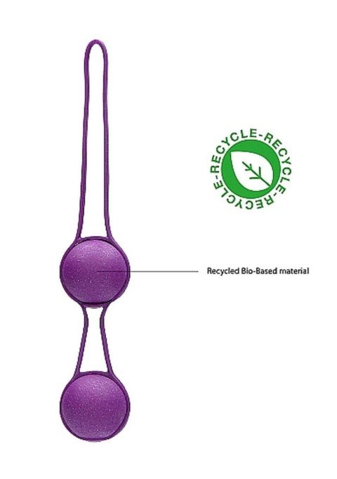  Geisha Balls - Biodegradable - Purple - kulki gejszy