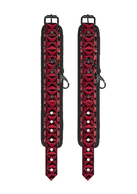 Luxury Spreader Bar - Burgundy - Kajdanki na ręce