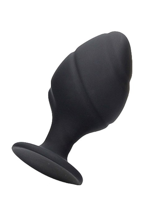 Swirled Butt Plug Set - Black