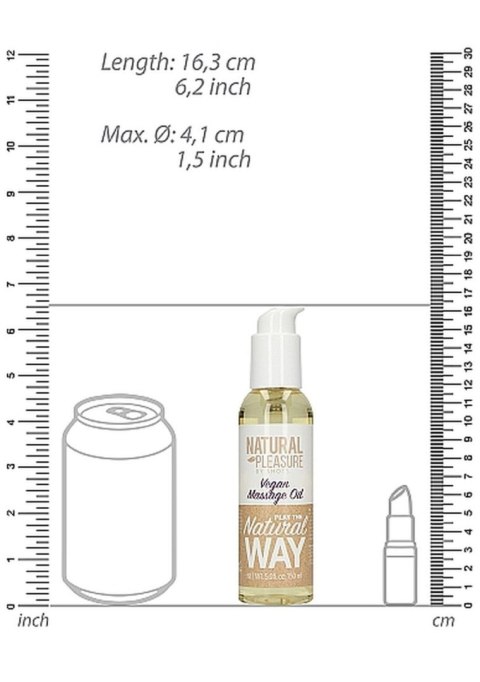 Vegan Massage Oil - 150 ml - Olejek do masażu