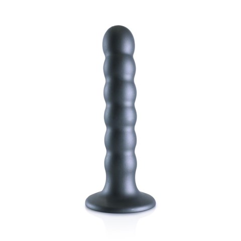 Beaded Silicone G-Spot Dildo - 5'' / 13 cm - dildo analne