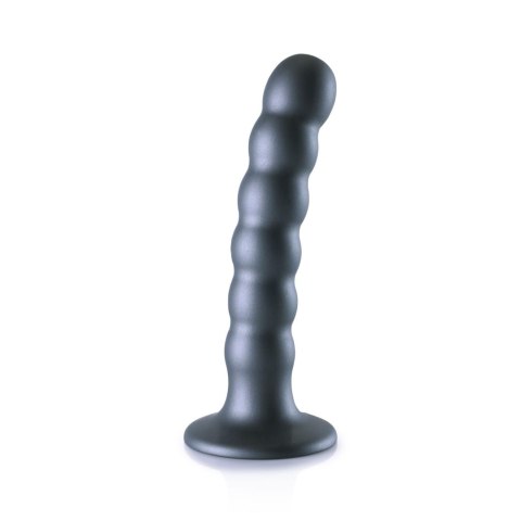 Beaded Silicone G-Spot Dildo - 5'' / 13 cm - dildo analne