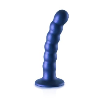 Beaded Silicone G-Spot Dildo - 5'' / 13 cm - dildo analne