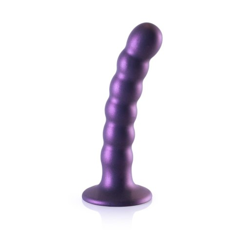 Beaded Silicone G-Spot Dildo - 5'' / 13 cm - dildo analne